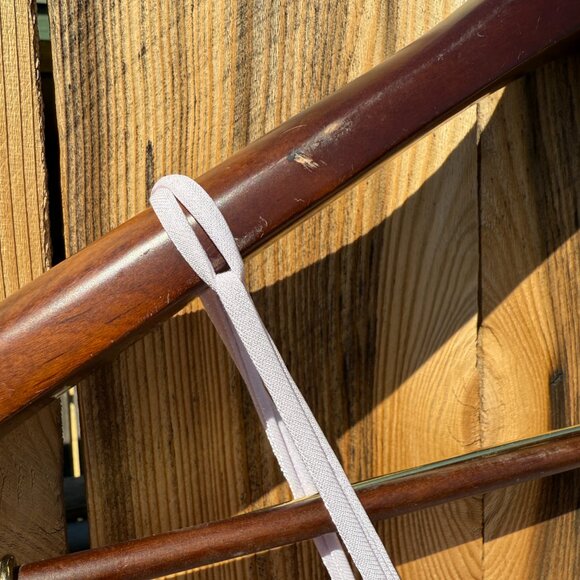 Vintage Nightgown 70s Undercover Wear Purple Empire Waist Sheer Negligee M/L - Picture 8 of 15